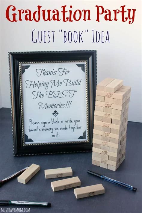 guest book ideas for grad party|More.